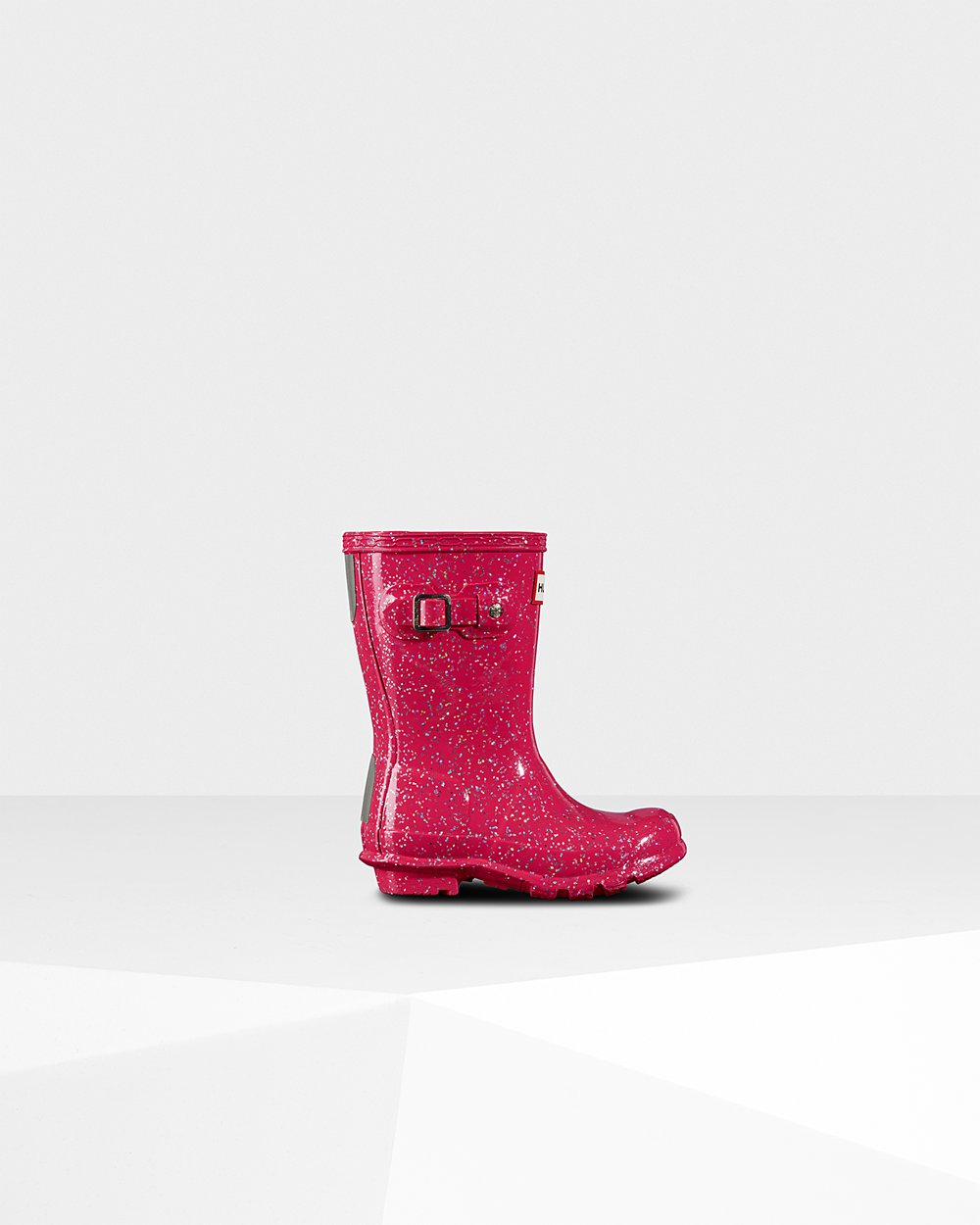 Botas De Agua Original Little Giant Glitter Hunter Niños - Rosas - 789653MWF